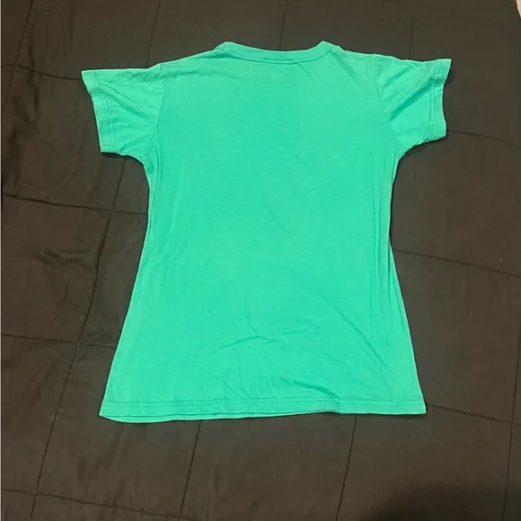 Junk Food Clothing Little Miss Lucky Tee - Green - Picture 2 of 3